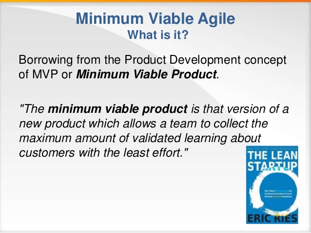 Agile Product Manager – trying to create an MVP-driven culture